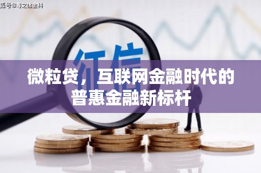 保德微粒贷，互联网金融时代的普惠金融新标杆