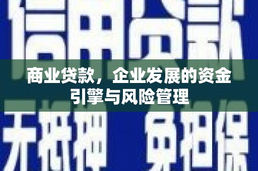 保德商业贷款，企业发展的资金引擎与风险管理