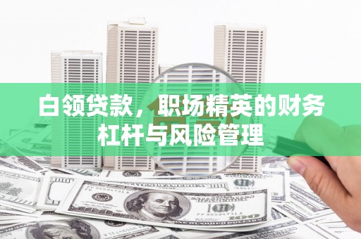 保德白领贷款，职场精英的财务杠杆与风险管理