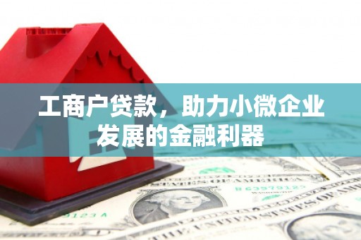 保德工商户贷款，助力小微企业发展的金融利器