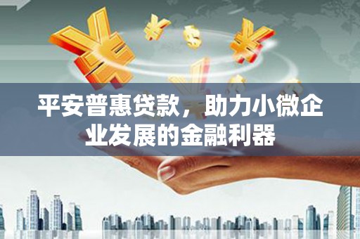 保德平安普惠贷款，助力小微企业发展的金融利器