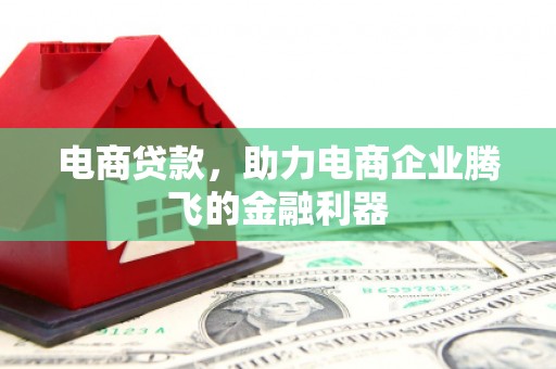 保德电商贷款，助力电商企业腾飞的金融利器