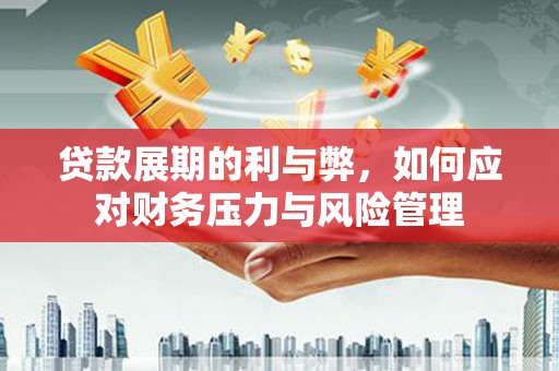 保德贷款展期的利与弊，如何应对财务压力与风险管理