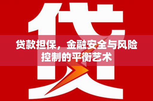 保德贷款担保，金融安全与风险控制的平衡艺术