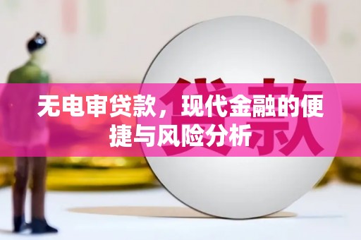 保德无电审贷款，现代金融的便捷与风险分析