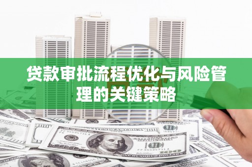 保德贷款审批流程优化与风险管理的关键策略