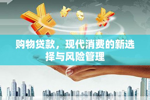 保德购物贷款，现代消费的新选择与风险管理