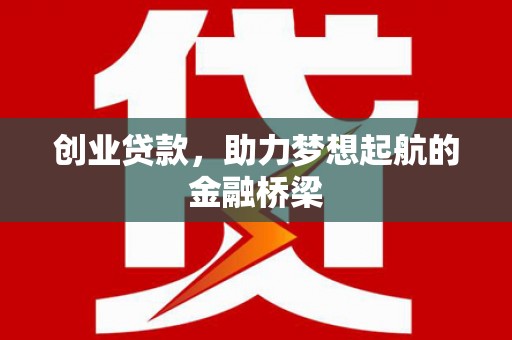 保德创业贷款，助力梦想起航的金融桥梁