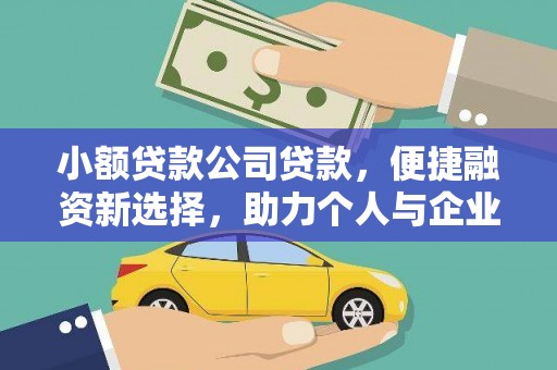 保德小额贷款公司贷款，便捷融资新选择，助力个人与企业成长