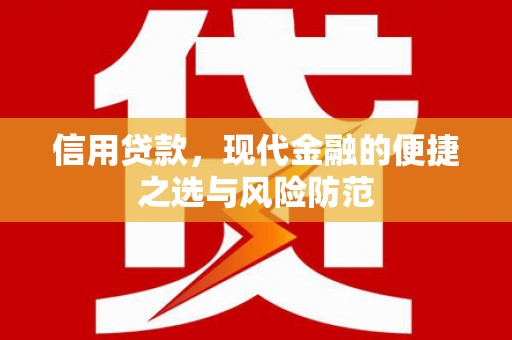保德信用贷款，现代金融的便捷之选与风险防范