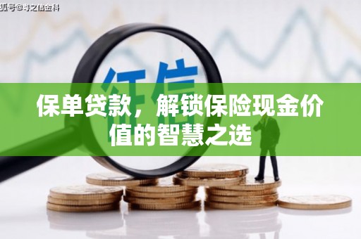 保德保单贷款，解锁保险现金价值的智慧之选