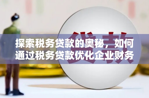 保德探索税务贷款的奥秘，如何通过税务贷款优化企业财务
