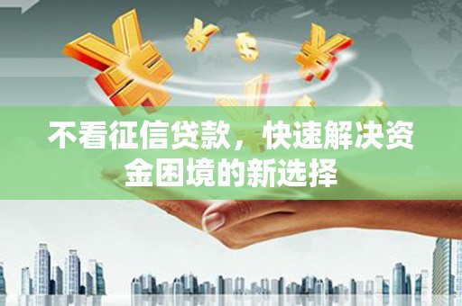 保德不看征信贷款，快速解决资金困境的新选择