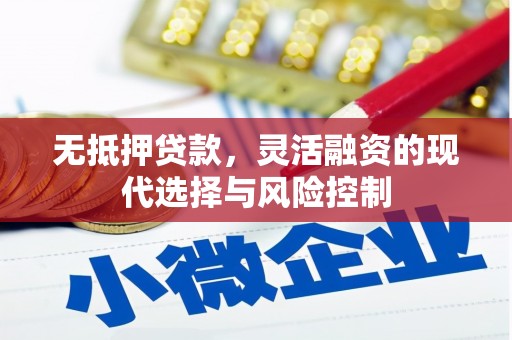 保德无抵押贷款，灵活融资的现代选择与风险控制