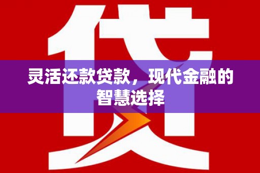 保德灵活还款贷款，现代金融的智慧选择