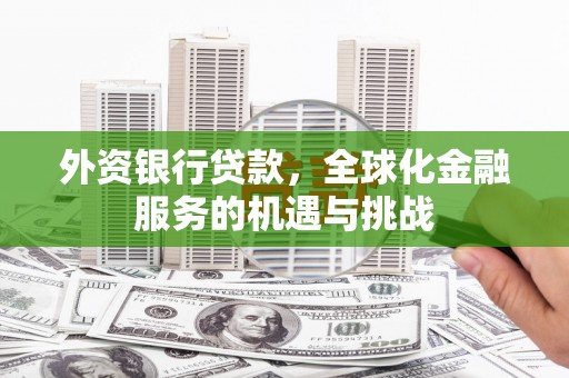 保德外资银行贷款，全球化金融服务的机遇与挑战