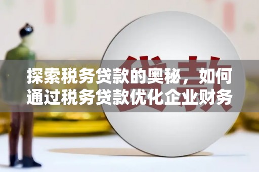 保德探索税务贷款的奥秘，如何通过税务贷款优化企业财务