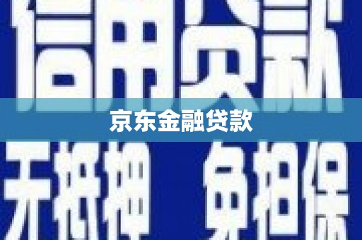 保德京东金融贷款