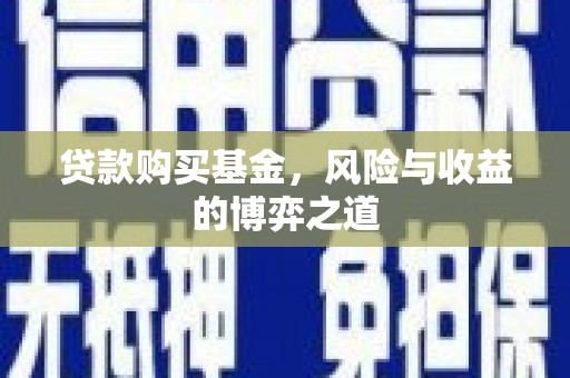 保德贷款购买基金，风险与收益的博弈之道