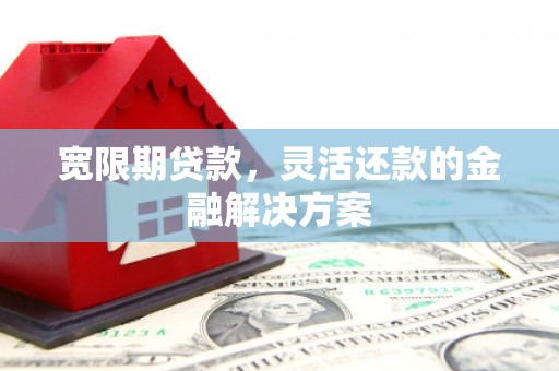 保德宽限期贷款，灵活还款的金融解决方案