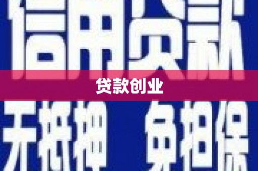 保德贷款创业