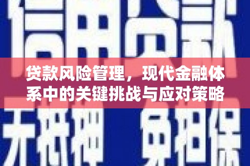 保德贷款风险管理，现代金融体系中的关键挑战与应对策略