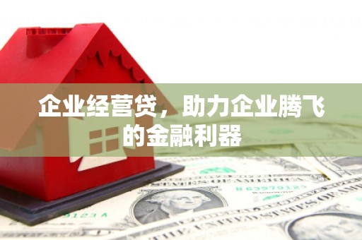 保德企业经营贷，助力企业腾飞的金融利器