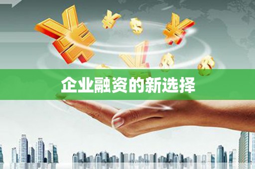 保德企业融资的新选择
