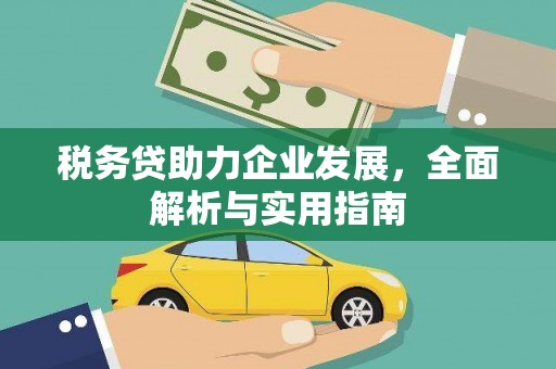 保德税务贷助力企业发展，全面解析与实用指南