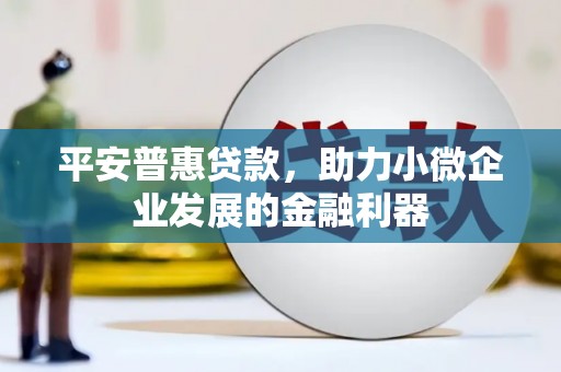 保德平安普惠贷款，助力小微企业发展的金融利器