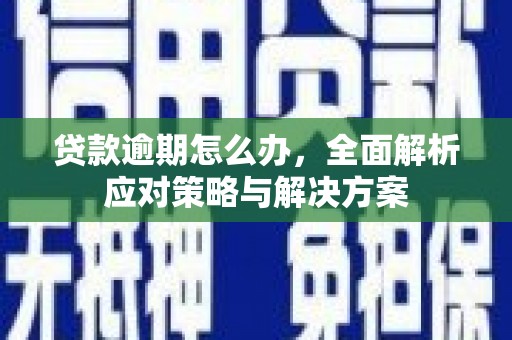 保德贷款逾期怎么办，全面解析应对策略与解决方案