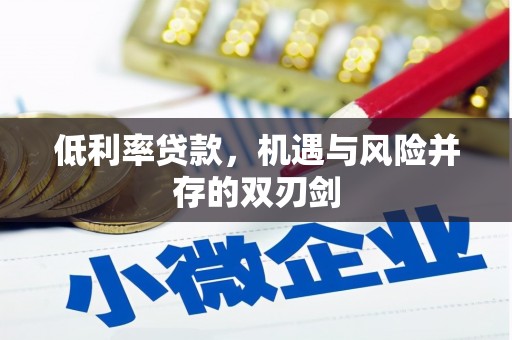 保德低利率贷款，机遇与风险并存的双刃剑