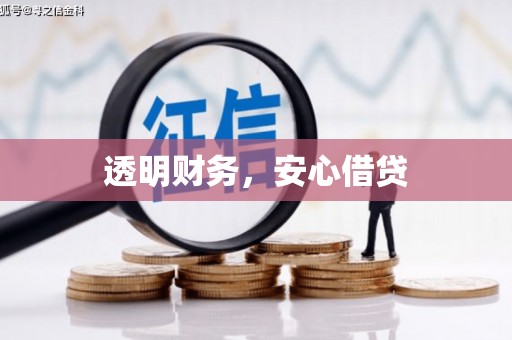 保德透明财务，安心借贷