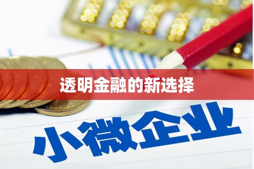 保德透明金融的新选择